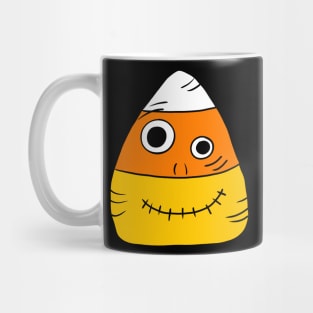 Zombie Candy Corn Halloween Graphic Mug